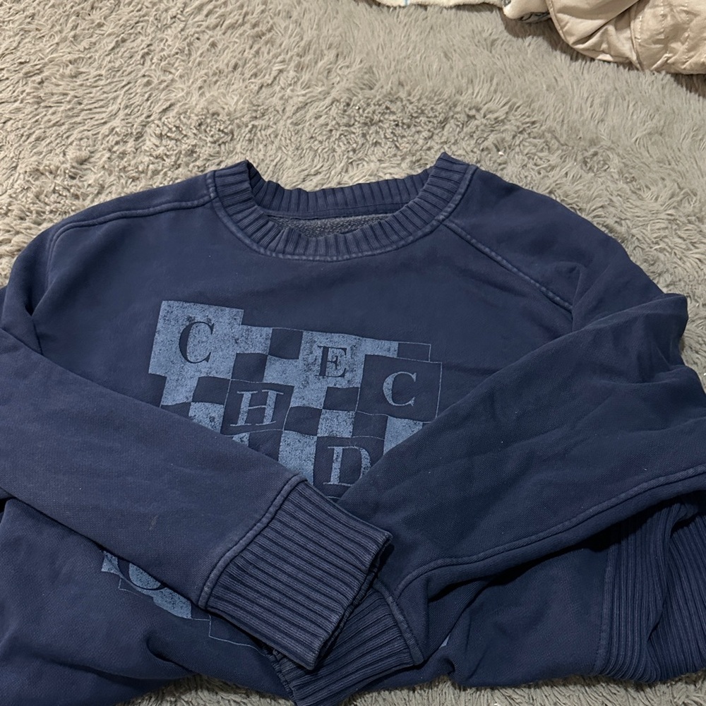 Aerie Navy Sweater